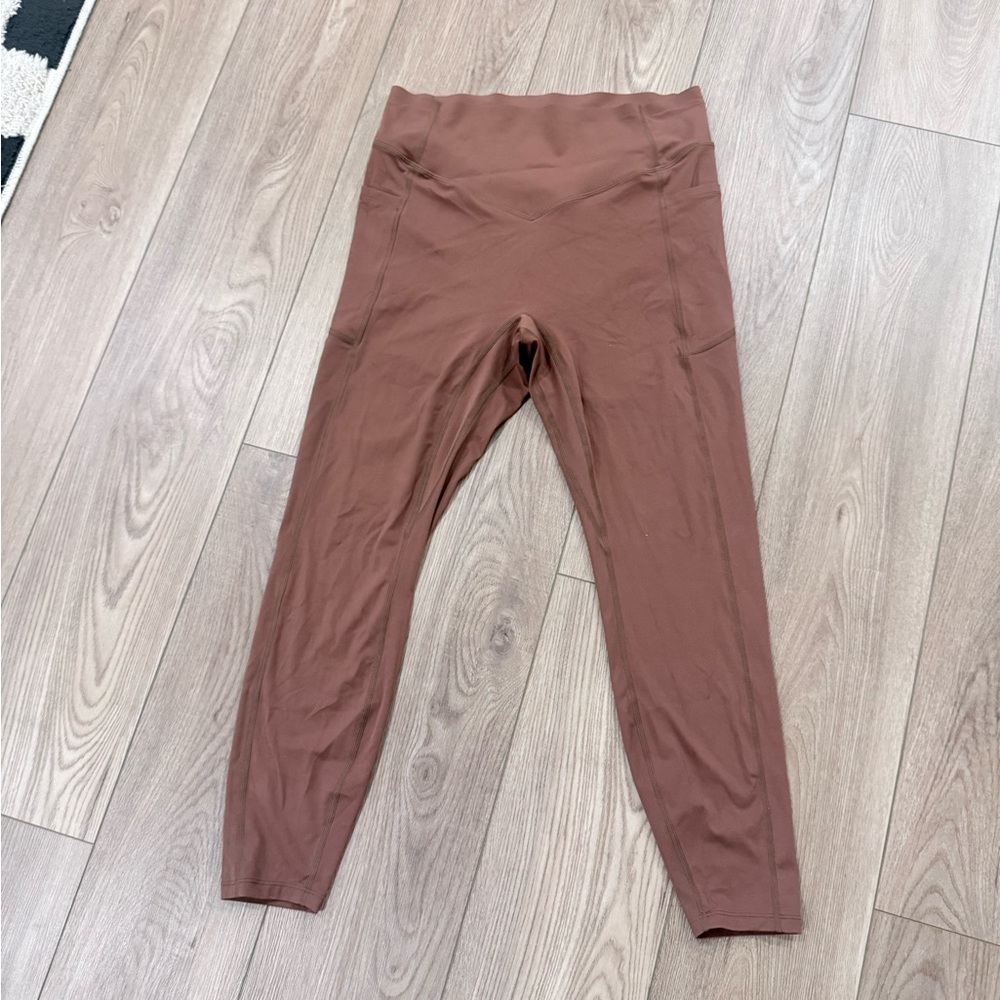 HALARA Chocolate Brown Leggings
